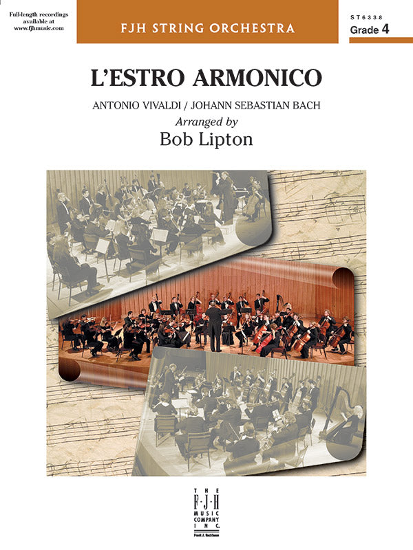 L'estro armonico: Score Sheet Music Preview
