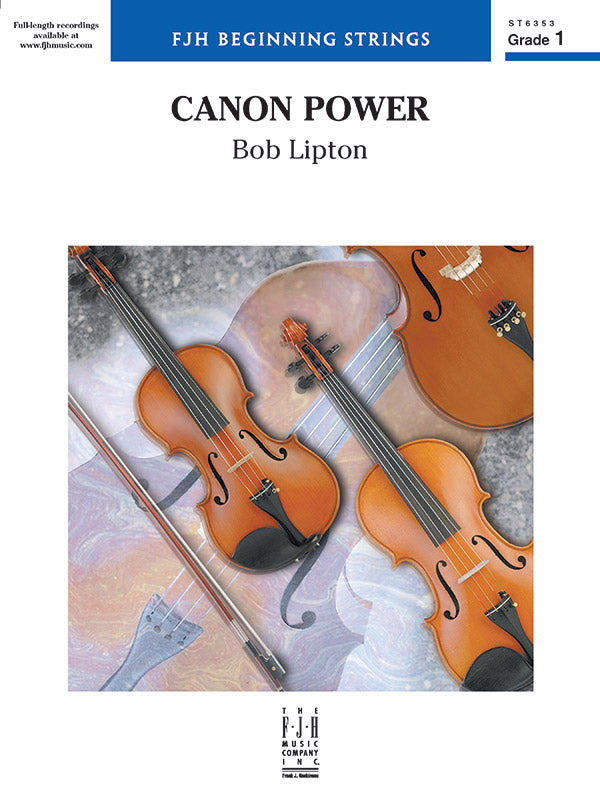 Canon Power: Score Sheet Music Preview