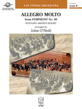 Allegro molto from Symphony No. 40 Cover Image