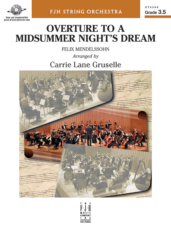 Overture to a Midsummer Night's Dream: Violin 3 (Viola T.C.) Sheet Music Preview