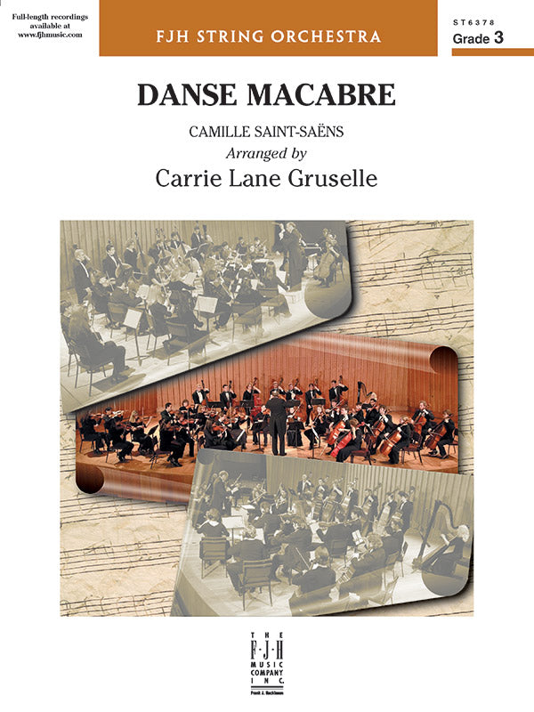 Danse Macabre: Violin 3 (Viola T.C.) Sheet Music Preview