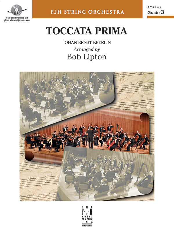 Toccata Prima: Viola Sheet Music Preview
