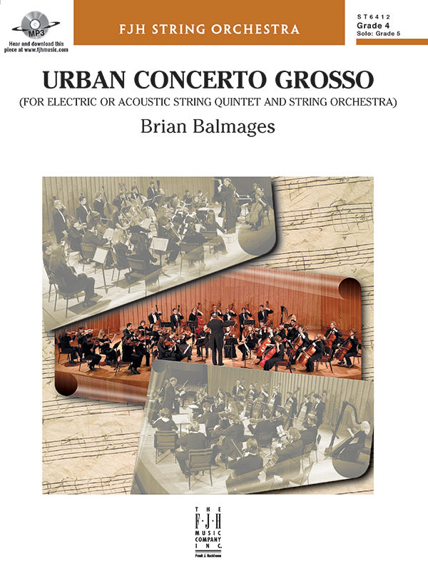 Urban Concerto Grosso: Piano Sheet Music Preview
