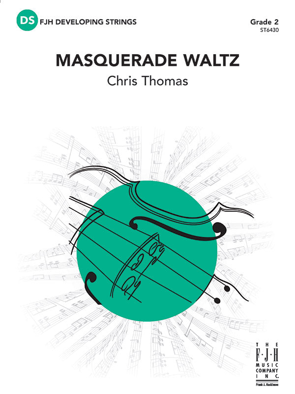 Masquerade Waltz: Piano Sheet Music Preview