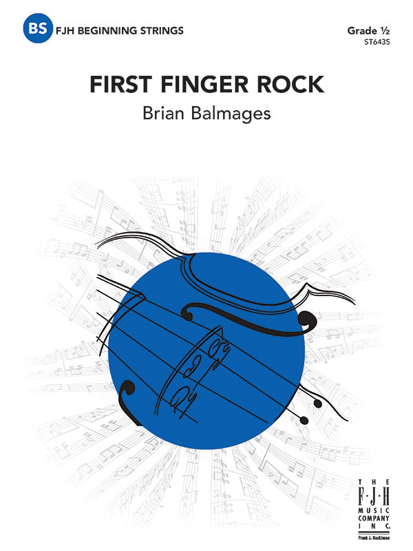First Finger Rock: Score Sheet Music Preview