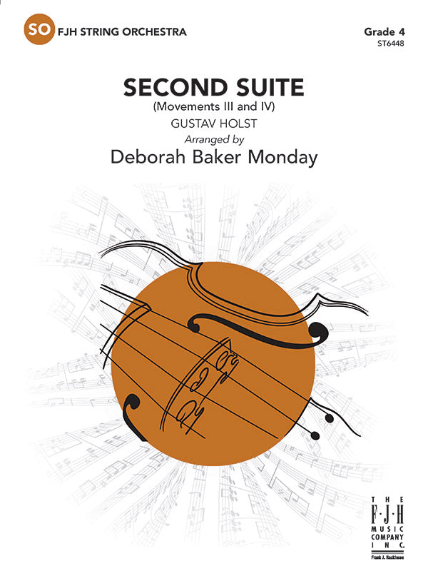 Second Suite: Violin 2 Sheet Music Preview