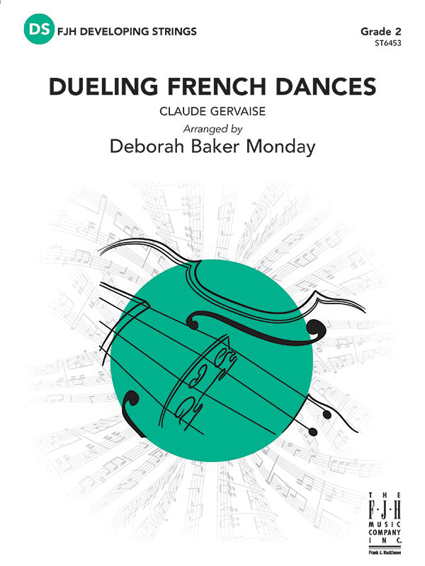 Dueling French Dances: Score Sheet Music Preview