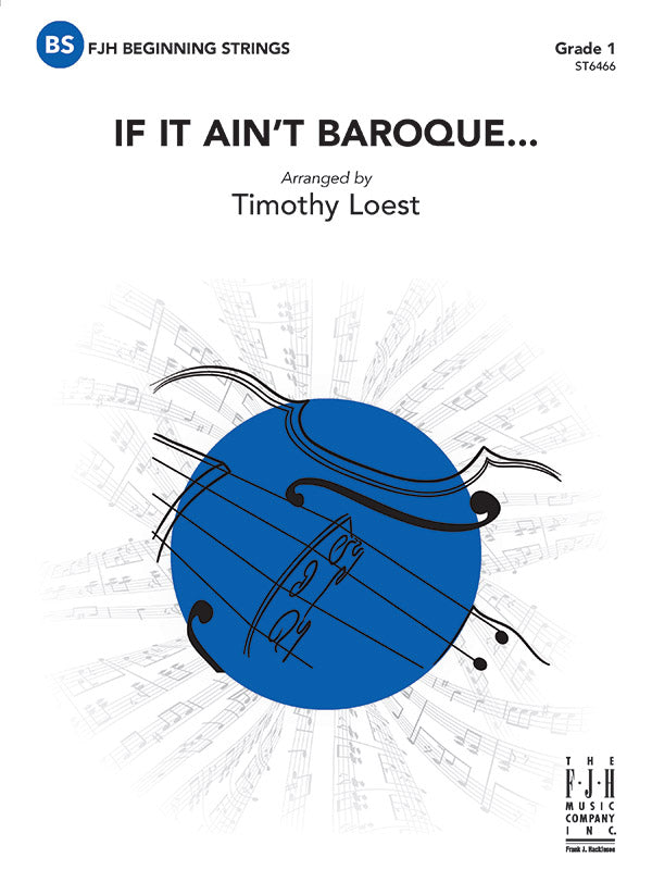 If It Ain't Baroque: Violin 2 (Viola T.C.) Sheet Music Preview