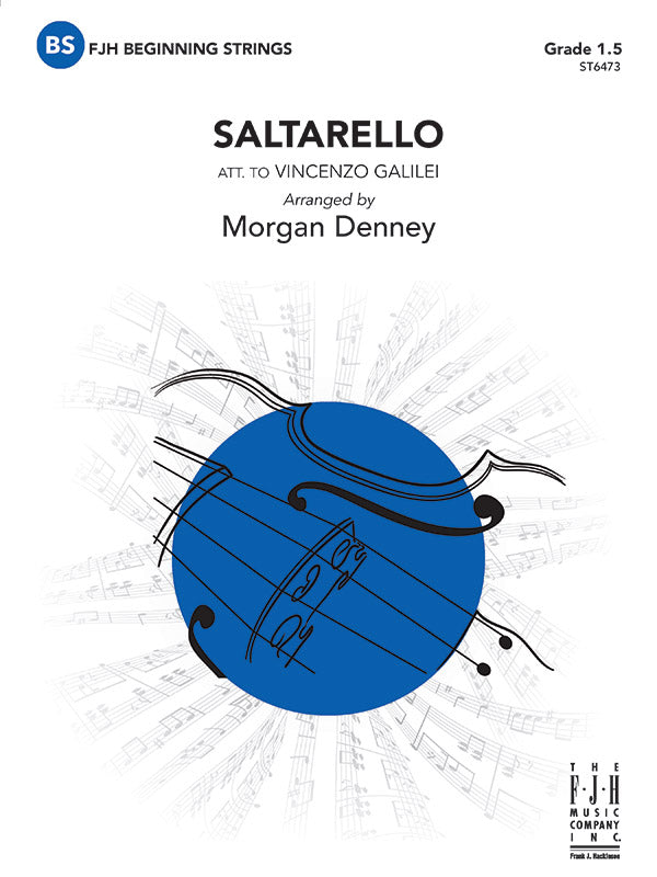 Saltarello Sheet Music Preview