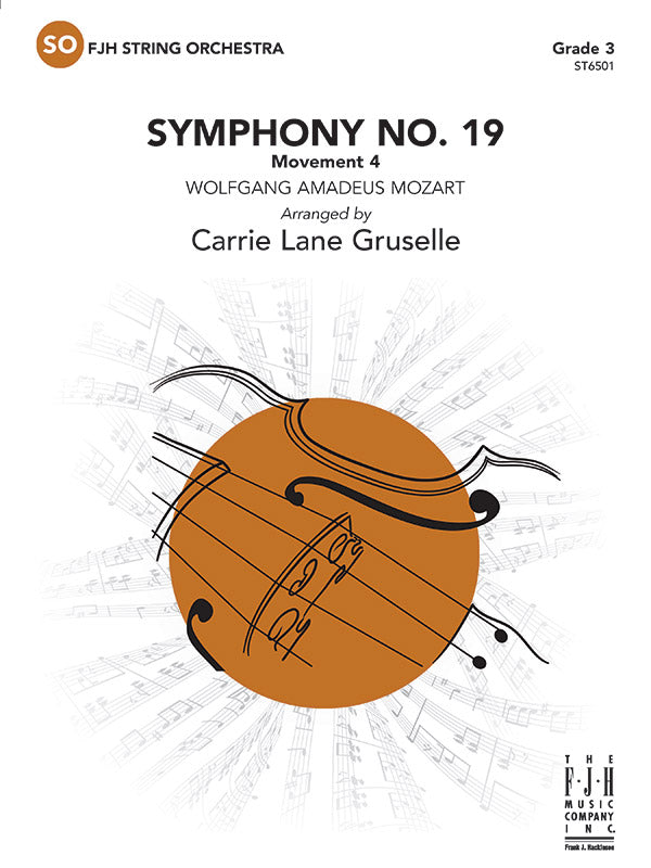 Symphony No. 19: Violin 2 Sheet Music Preview