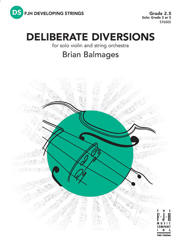 Deliberate Diversions: Violoncello Sheet Music Preview
