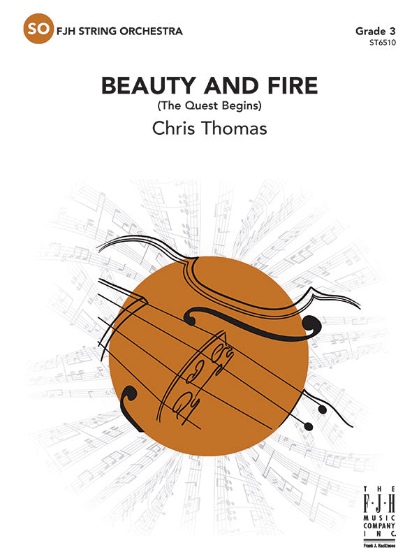 Beauty and Fire (The Quest Begins): Violin 2 Sheet Music Preview
