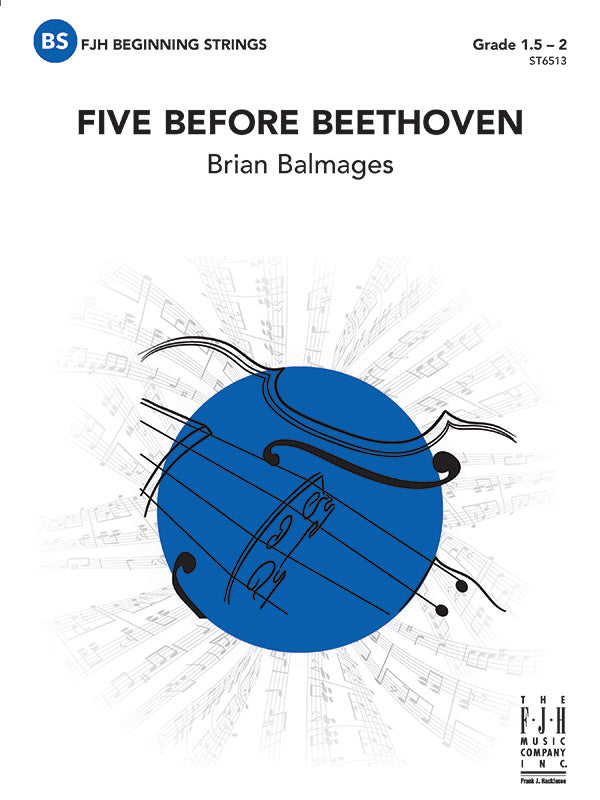 Five Before Beethoven: Violin 1 Sheet Music Preview
