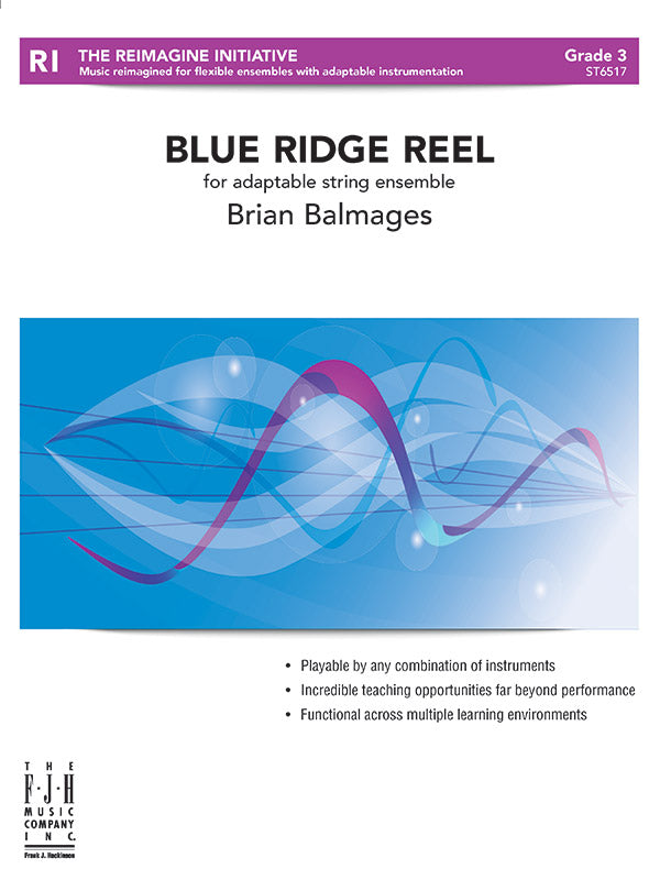 Blue Ridge Reel: Part 1 Double Bass Sheet Music Preview