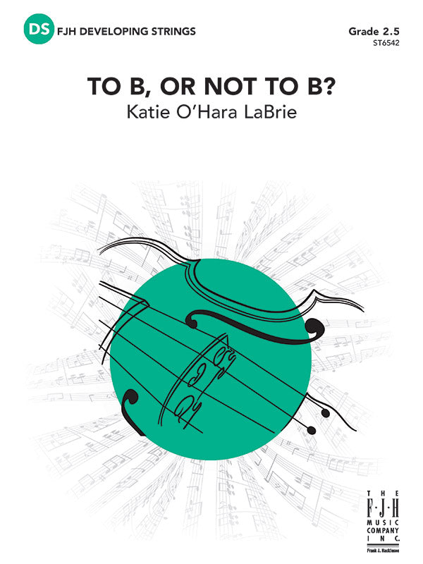 To B, or Not to B? Sheet Music Preview