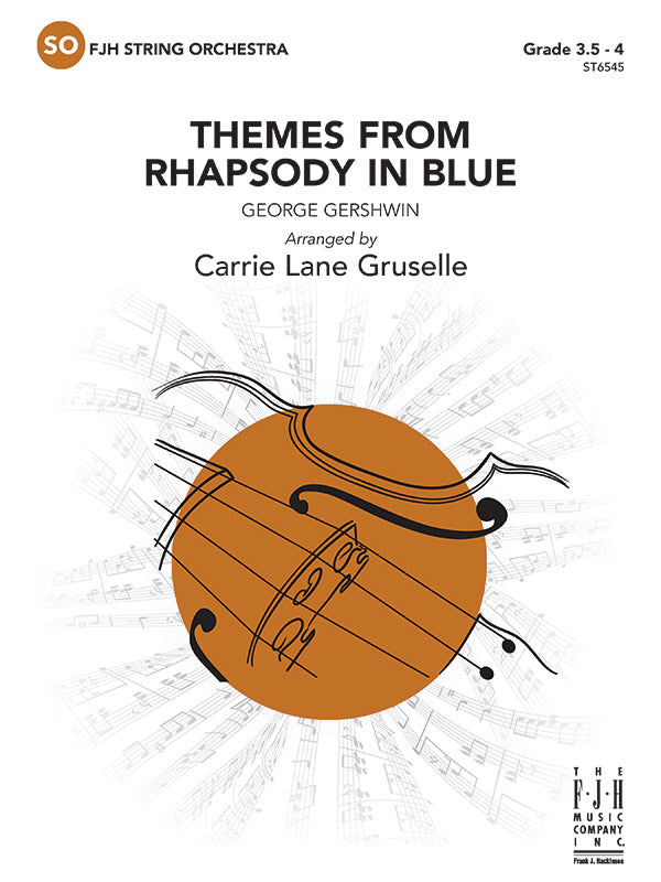 Themes from Rhapsody in Blue: Violoncello Sheet Music Preview