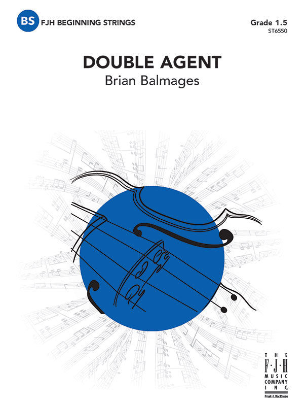 Double Agent: Violin 3 (Viola T.C.) Sheet Music Preview
