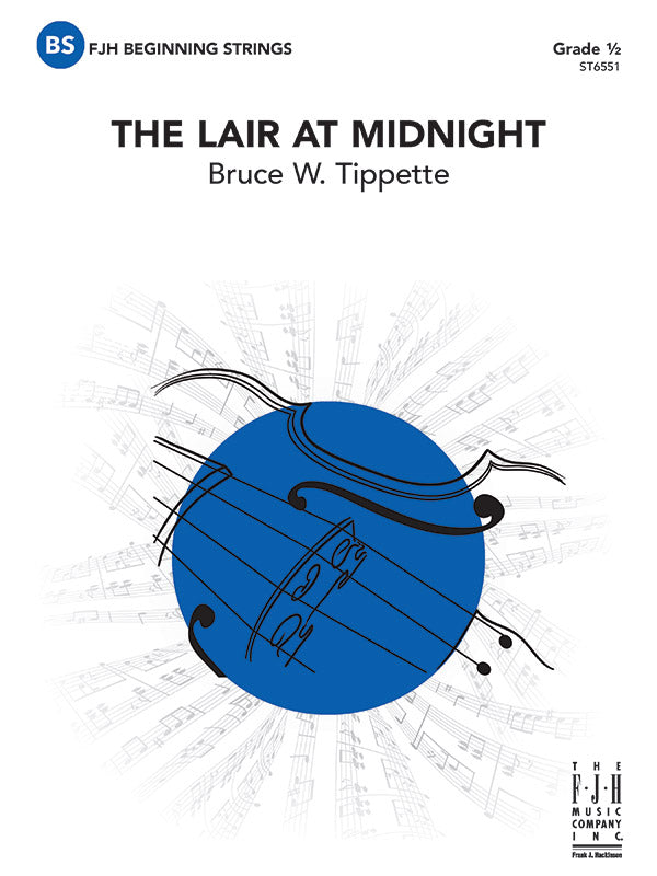 The Lair at Midnight: Piano Sheet Music Preview