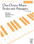 One-Octave Major Scales and Arpeggios Cover Image