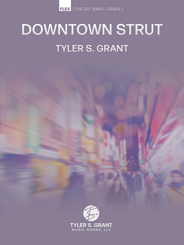 Downtown Strut: Part 3 - Tuba Sheet Music Preview