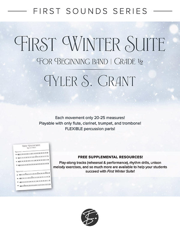 First Winter Suite Sheet Music Preview