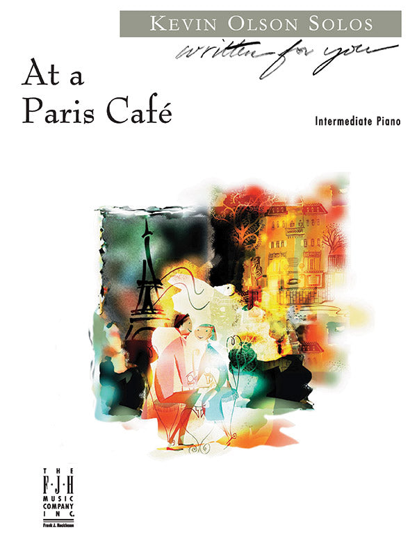 At a Paris Café Sheet Music Preview