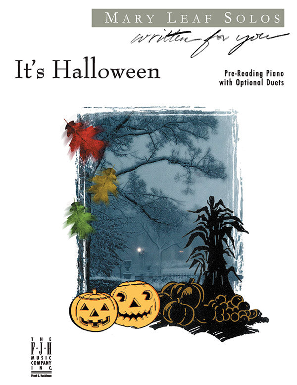 It's Halloween Sheet Music Preview
