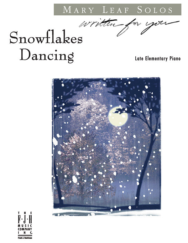 Snowflakes Dancing Sheet Music Preview