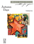 Autumn Days Cover Image