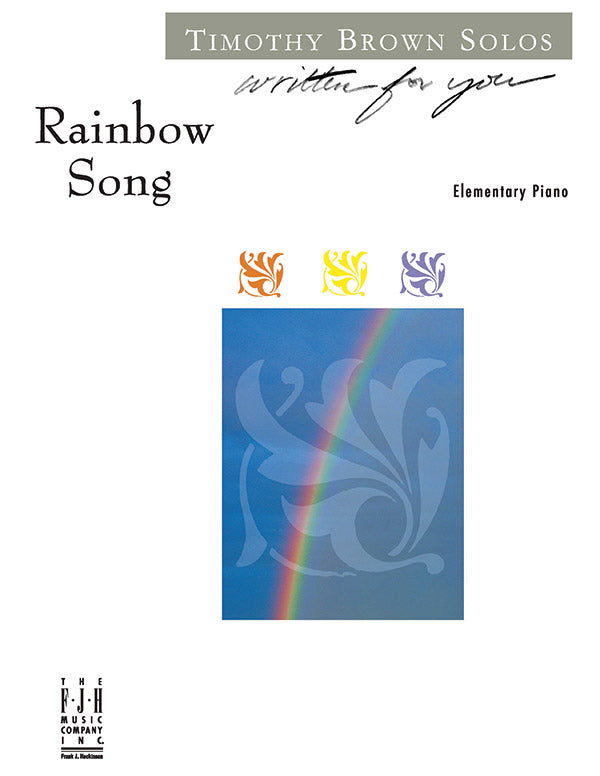 Rainbow Song Sheet Music Preview