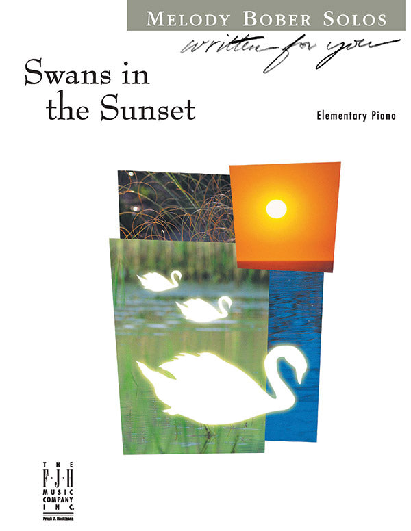 Swans in the Sunset Sheet Music Preview