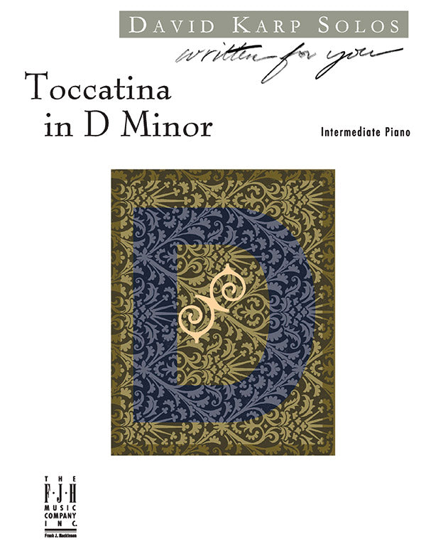 Toccatina in D Minor Sheet Music Preview