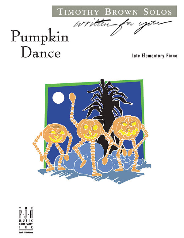 Pumpkin Dance Sheet Music Preview
