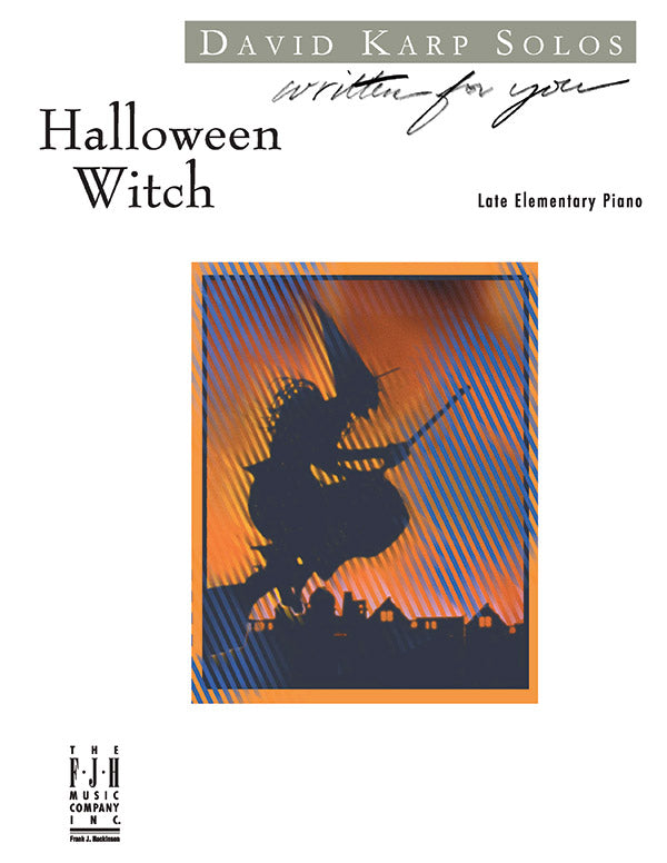 Halloween Witch Sheet Music Preview