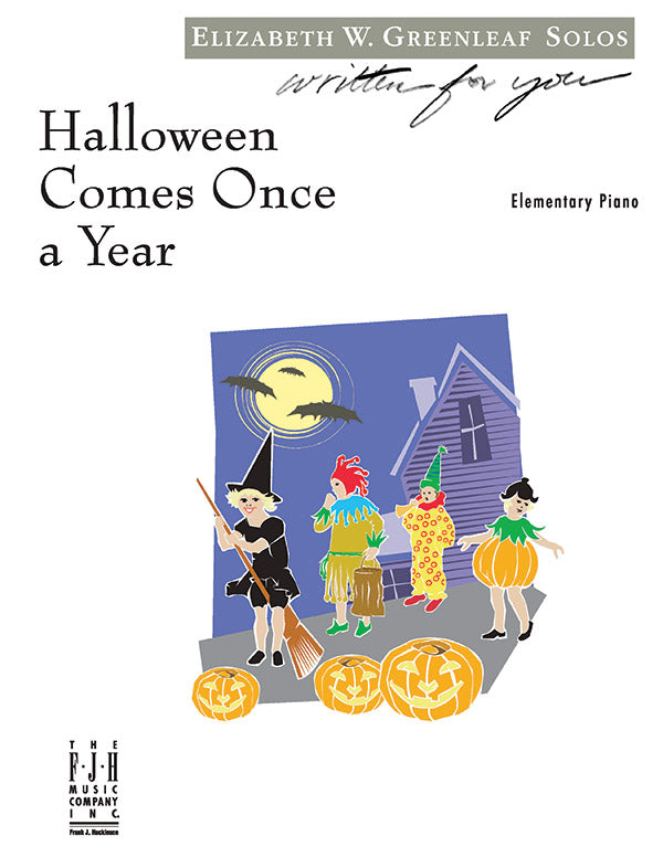 Halloween Comes Once a Year Sheet Music Preview