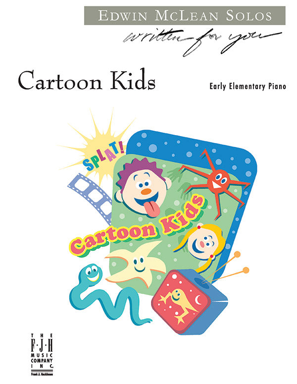 Cartoon Kids Sheet Music Preview