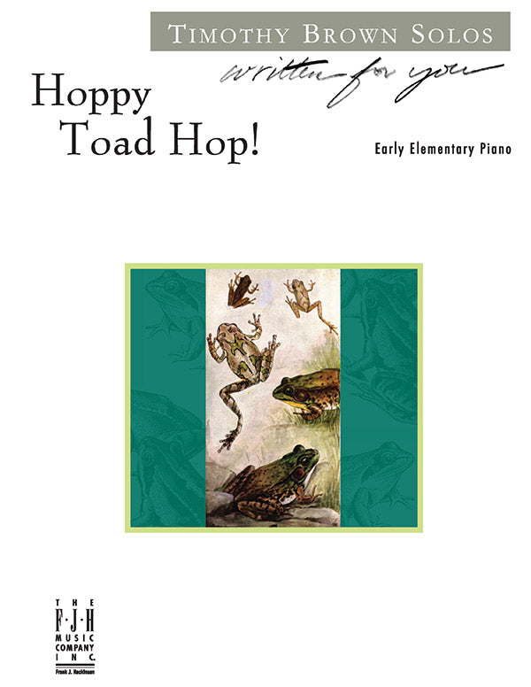 Hoppy Toad Hop! Cover Image