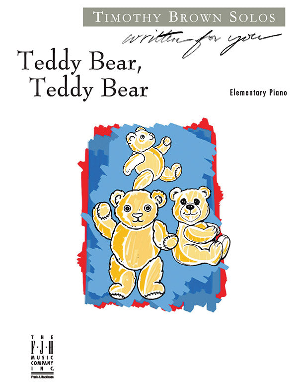 Teddy Bear, Teddy Bear Sheet Music Preview