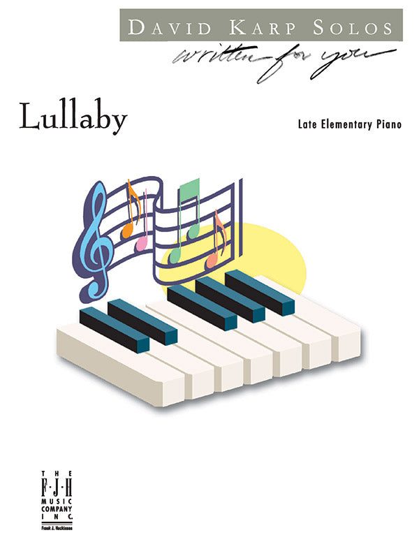 Lullaby Sheet Music Preview