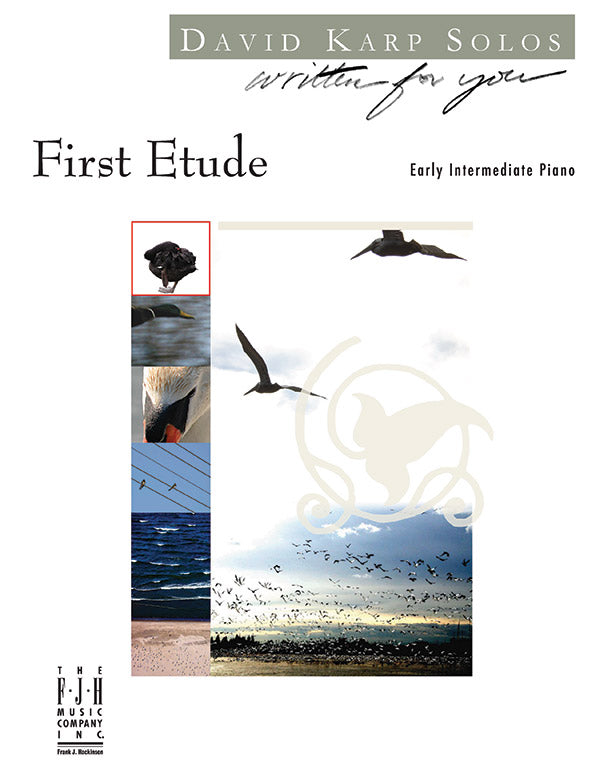 First Etude Sheet Music Preview