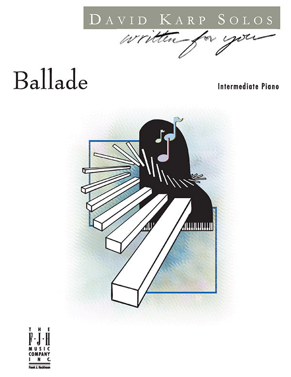 Ballade Sheet Music Preview