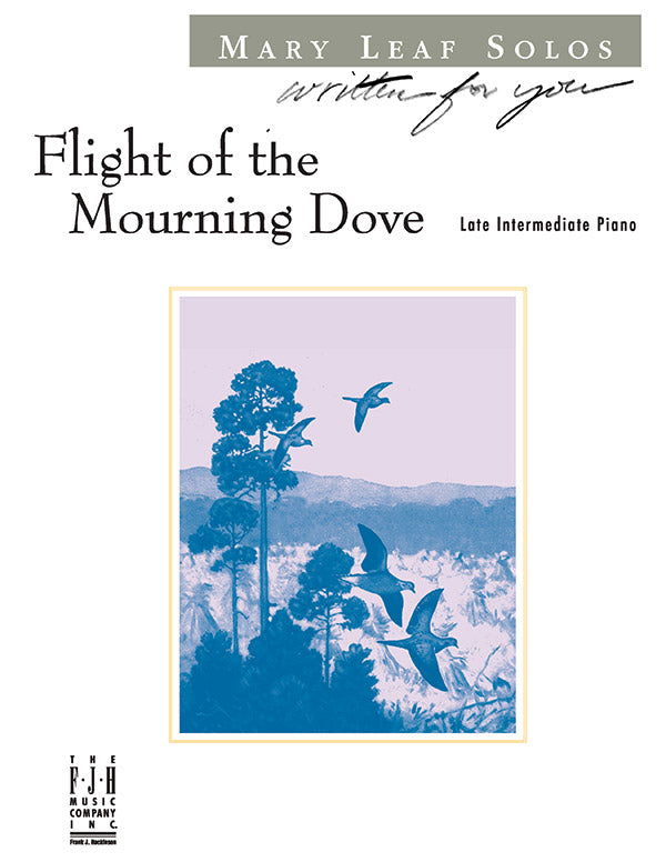 Flight of the Mourning Dove Sheet Music Preview