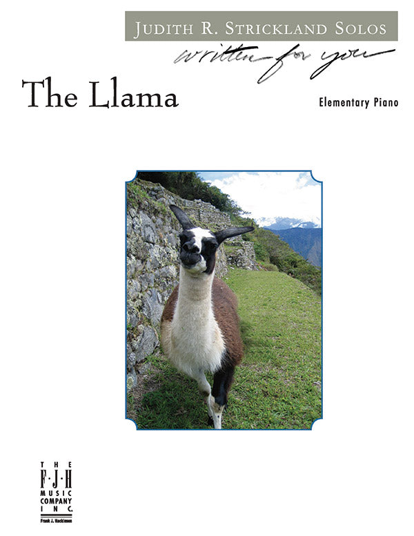 The Llama Sheet Music Preview