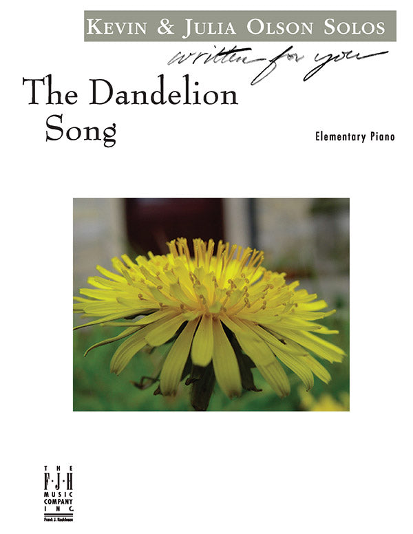 The Dandelion Song Sheet Music Preview