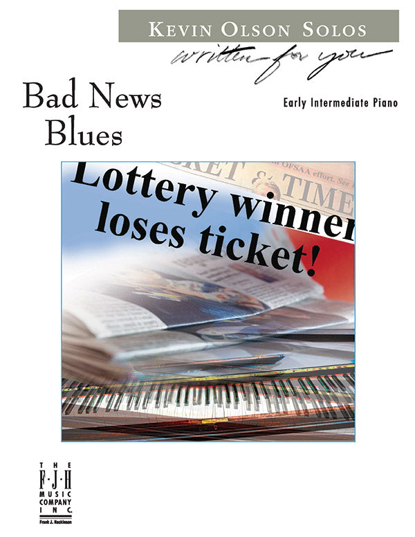 Bad News Blues Sheet Music Preview