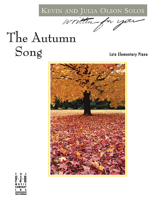 The Autumn Song Sheet Music Preview