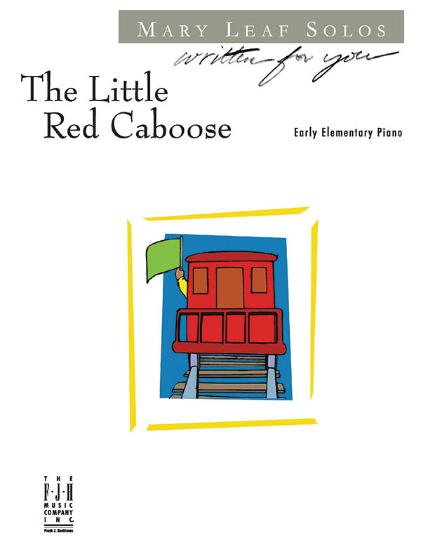 The Little Red Caboose Sheet Music Preview