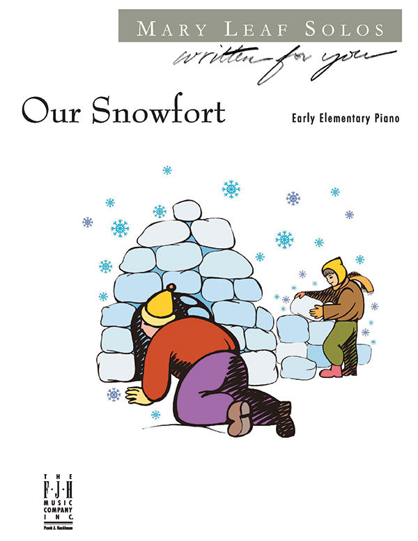Our Snowfort Sheet Music Preview