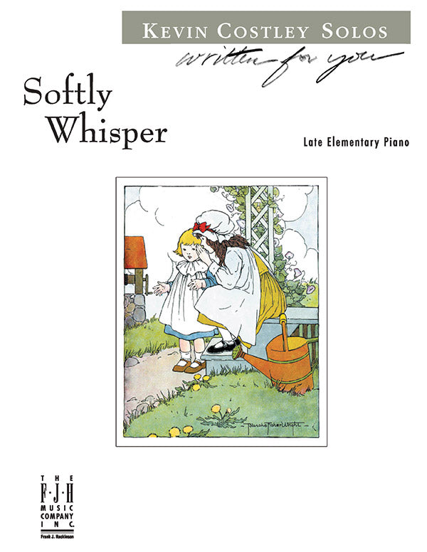 Softly Whisper Sheet Music Preview