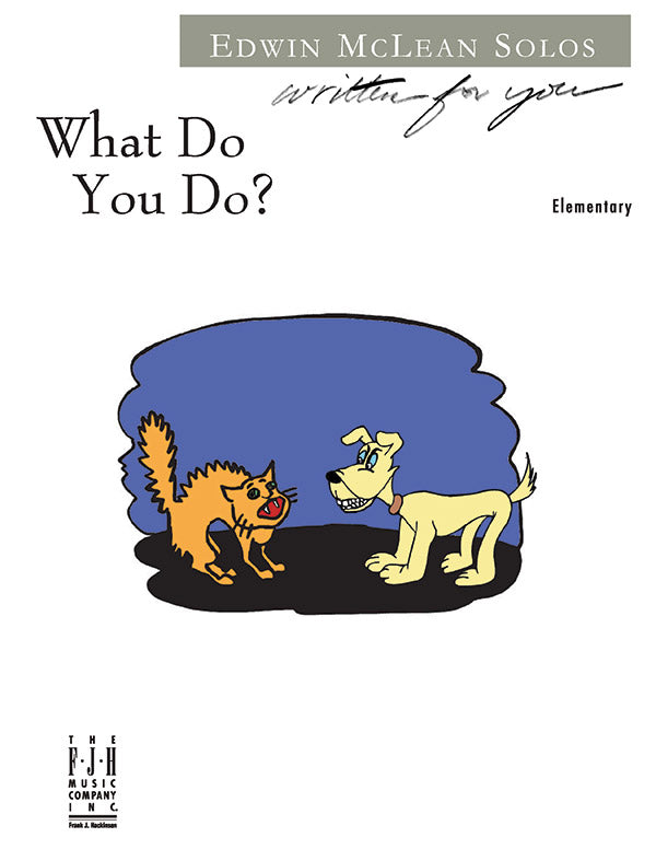 What Do You Do? Sheet Music Preview
